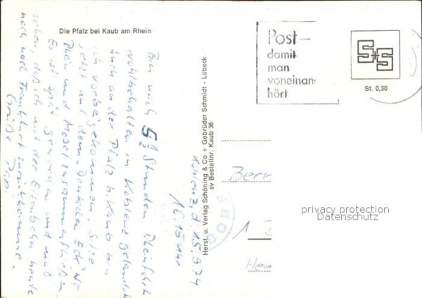 Kaub Die Pfalz – Bild 2