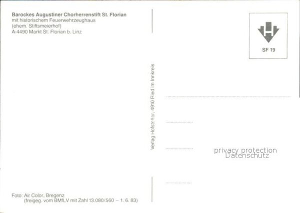 St Florian Fliegeraufnahme Barockes Augustiner Cho – Bild 2