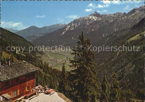 Neustift Brixen Suedtirol Milderaun Alm mit Patscherkofel Serles