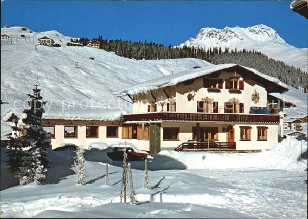 Lech Vorarlberg Pension Fernsicht
