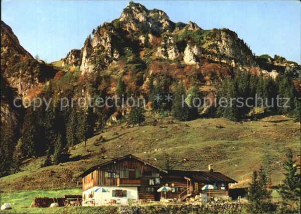 Bruendlingalm mit Hochfelln