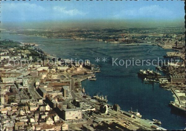 Kiel Fliegeraufnahme Hafen