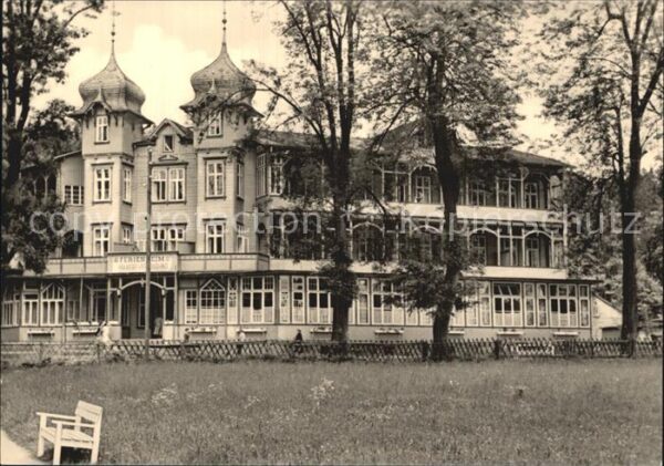 Elend Harz Erholungsheim Völkerfreundschaft