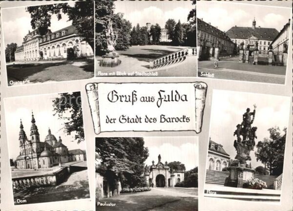 Fulda Paulustor Dom Schloß Orangerie