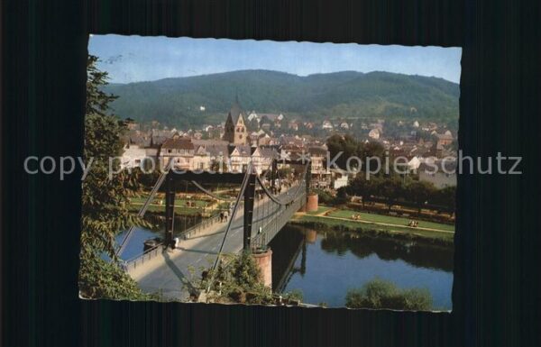 Bad Nassau Lahnpartie Brücke