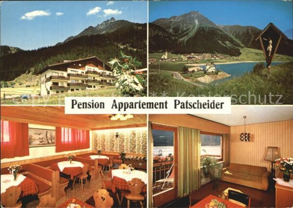 Reschen See Tirol Pension Appartement Patscheider