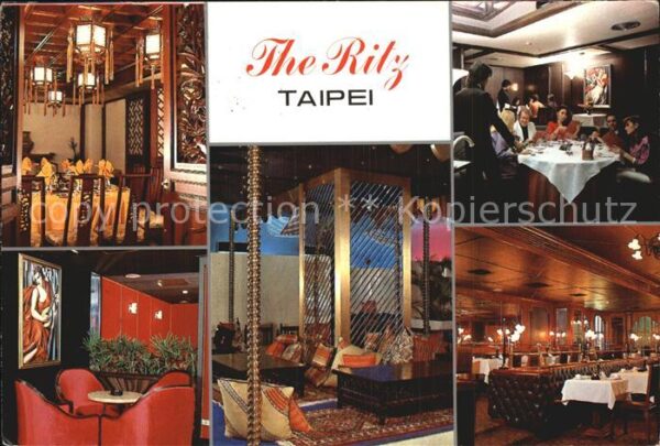 Taipei The Ritz Restaurant und Bar