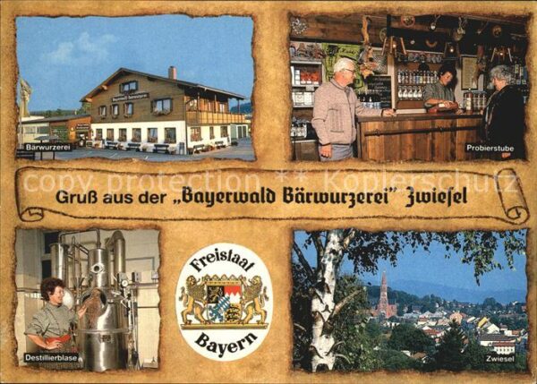 Zwiesel Niederbayern Bayerwald Bärwurzerei Destillierblase