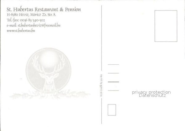 Heviz St. Hubertus Restaurant Pension – Bild 2