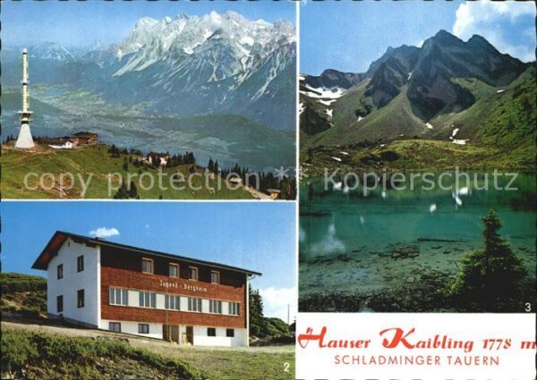 Schladming Obersteiermark Haus Kaibling Krummholzhütte Jugend-Ber