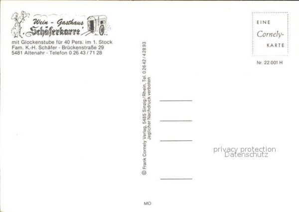 Altenahr Wein- und Gasthaus Schäferkarre – Bild 2