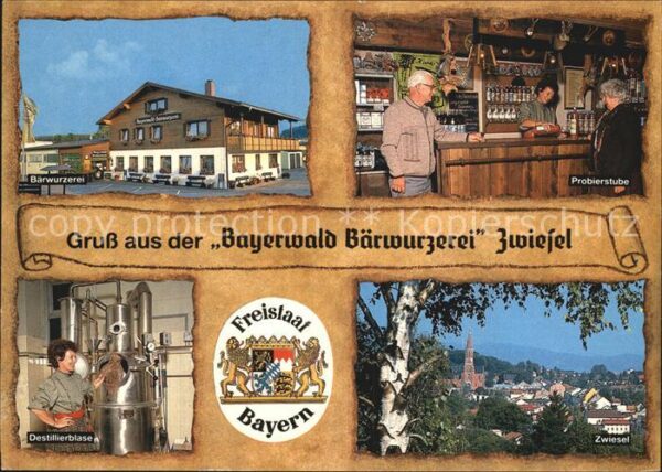 Zwiesel Niederbayern Bayerwald Bärwurzerei