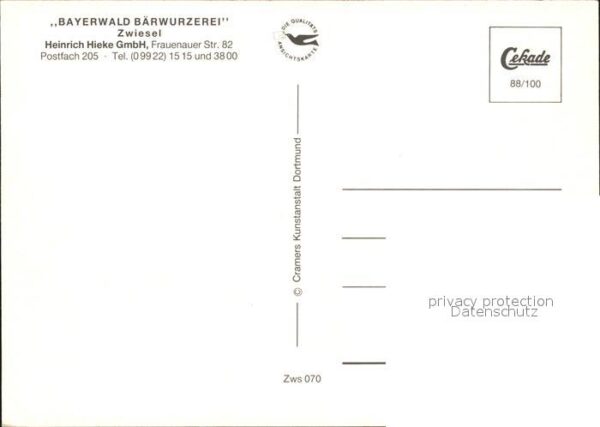 Zwiesel Niederbayern Bayerwald Bärwurzerei – Bild 2