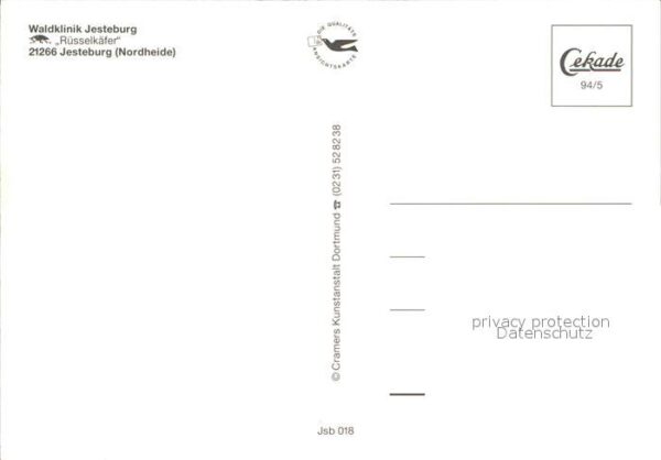 Jesteburg Waldklinik Jesteburg Rüsselkater – Bild 2