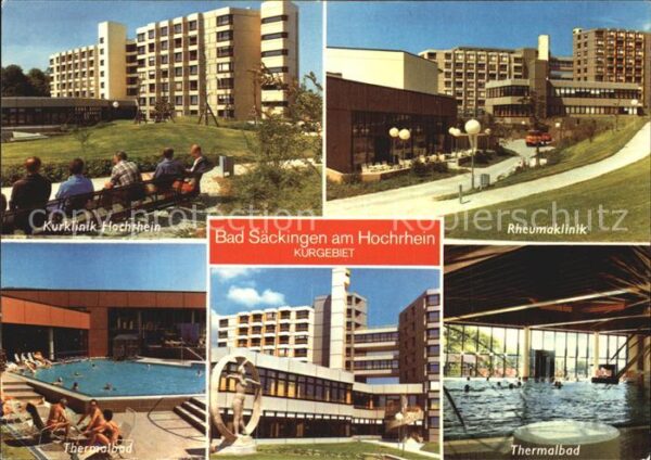 Bad Saeckingen Kurgebiet Rheumaklinik Kurklinik Hochrh