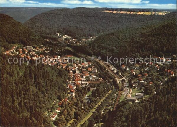 Bad Liebenzell Fliegeraufnahme