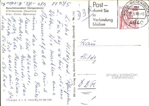 Meschede Fliegeraufnahme Abtei Benediktinerabtei – Bild 2