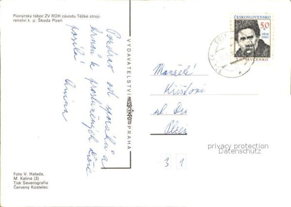 Tschechische Republik Lisice Pionyrsky Tabor Skoda Plzen – Bild 2