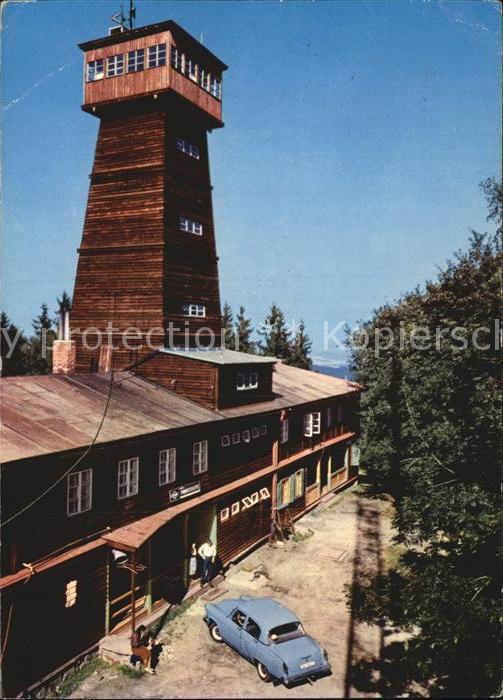 Kdyne Korab Holzhaus mit Turm