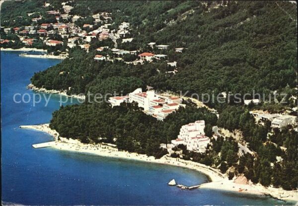 Brela Fliegeraufnahme Hotel Berulia