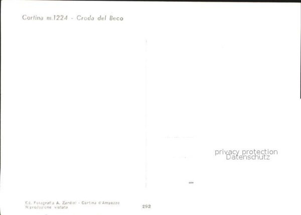 Cortina d Ampezzo Croda del Beco – Bild 2