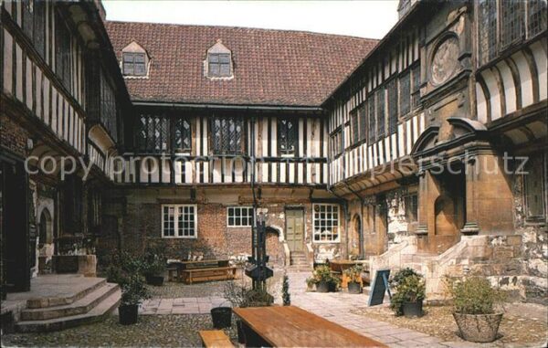 York UK The Courtyard St Williams College