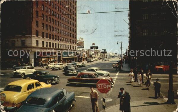 Hollywood California and Vine