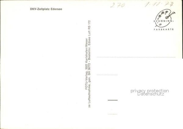 Edersee DKV Zeltplatz Fliegeraufnahme – Bild 2