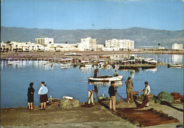 Roquetas de Mar Vista del Puerto Hafen
