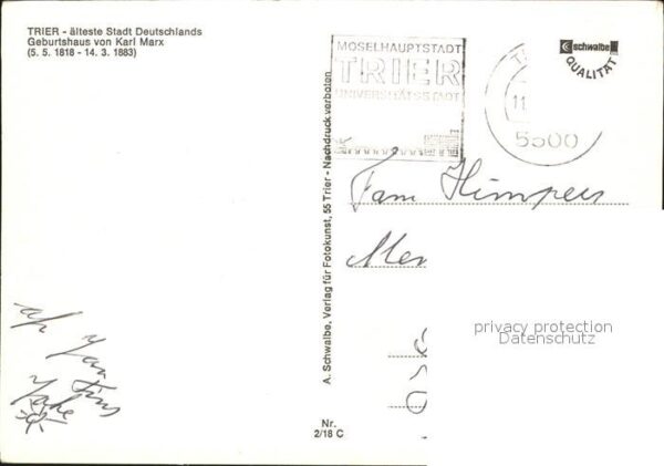 Trier Geburtshaus von Karl Marx – Bild 2