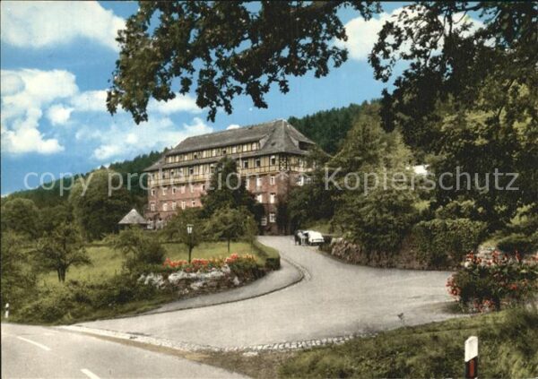 Helmarshausen Sanatorium Haus Kleine am Reinhardswald