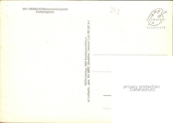 Hemeln Campingplatz Oberweserbergland Fliegera – Bild 2