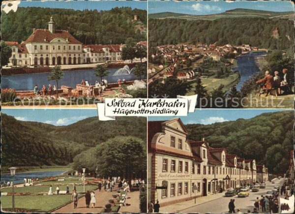Bad Karlshafen Solbad an der Weser Promenade Kurhaus O