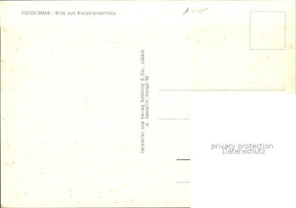 Hofgeismar Blick zum Kreiskrankenhaus – Bild 2