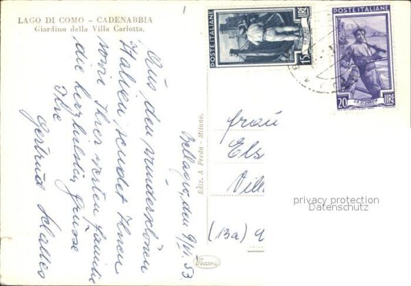 Cadenabbia Lago di Como Giardino della Villa Carlotta – Bild 2