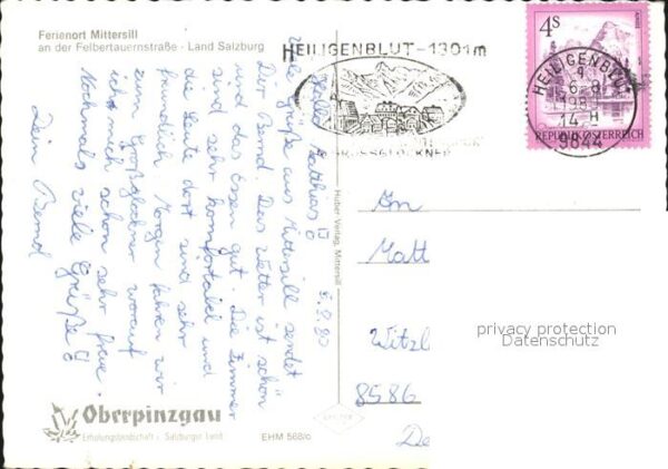 Mittersill Oberpinzgau an der Felbertauernstrasse Alpenpanoram – Bild 2