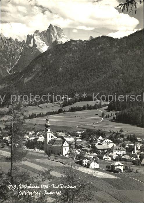 Villabassa Niederdorf Val Pusteria Pustertal Alpen