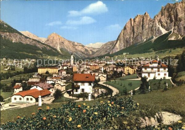 Cortina d Ampezzo verso il Col Rosa e Punta Fiammes Dolom