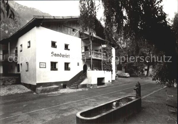 Passeier Val Passiria Albergo Sandwirt Gasthaus