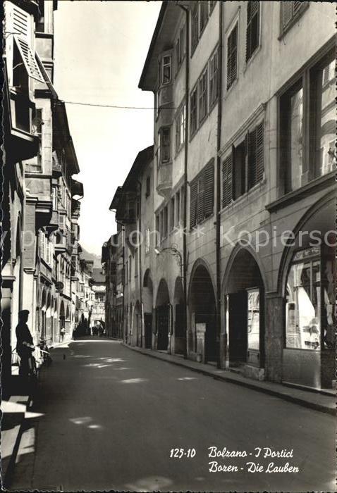Bolzano I Portici Lauben