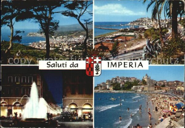 Imperia Panorama Riviera dei Fiori Spiaggia Str