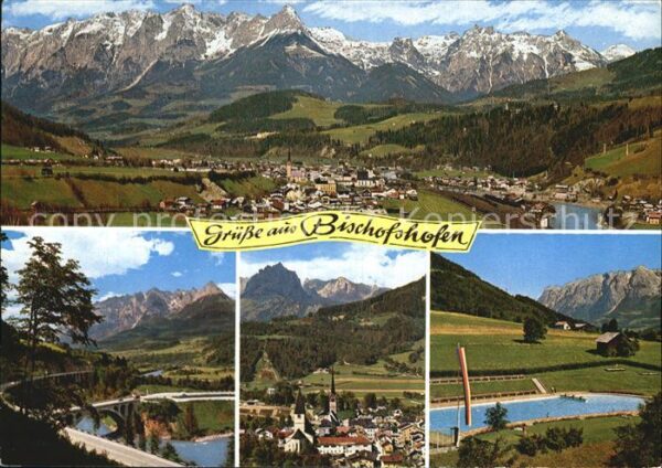 Bischofshofen Panorama Salzachtal Alpen Reitsam Schwi