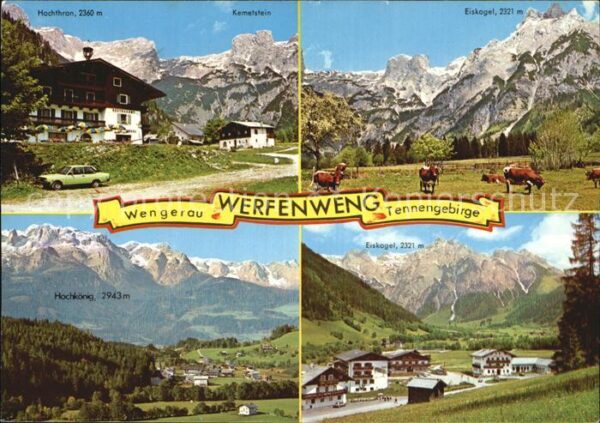 Werfenweng Wengerau Wandergebiet Tennengebirge