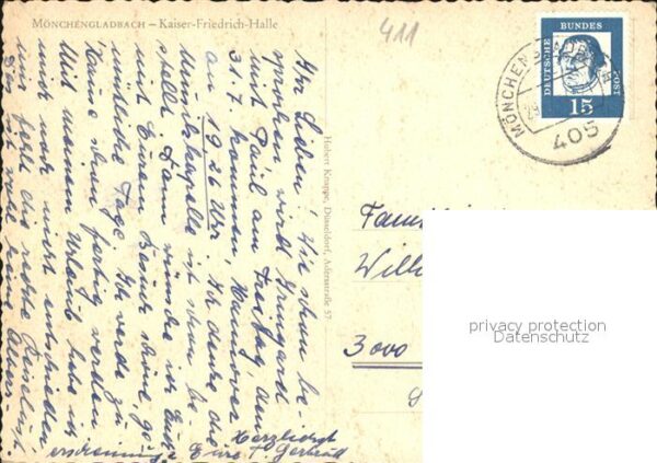 Moenchengladbach Kaiser Friedrich Halle – Bild 2