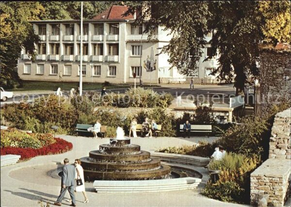 Bad Orb Brunnen am Untertor mit Spessartsanator