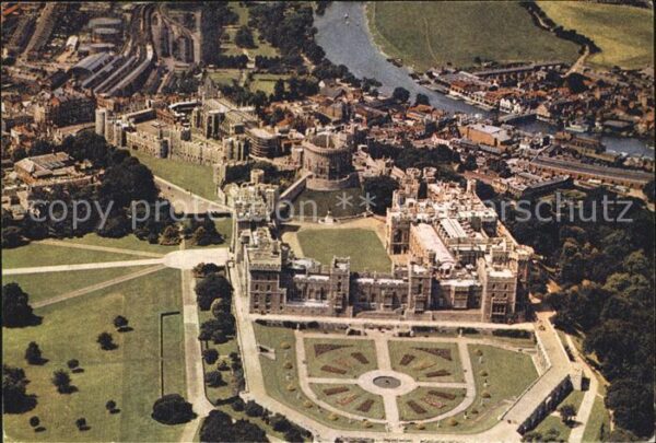 Windsor Castle aerial view