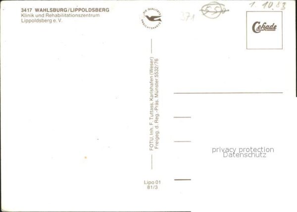 Lippoldsberg Klinik und Rehazentrum Fliegeraufnahme – Bild 2
