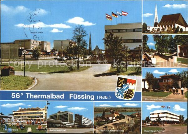 Fuessing Bad Thermalbad Kirche Kurzentrum Kurverwalt