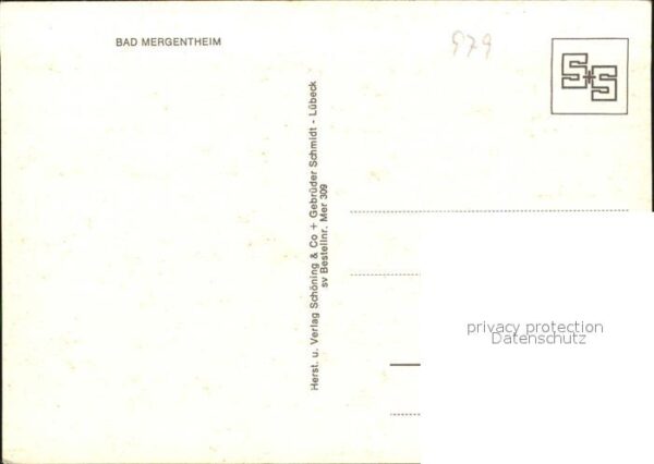 Bad Mergentheim Blick über die Stadt – Bild 2