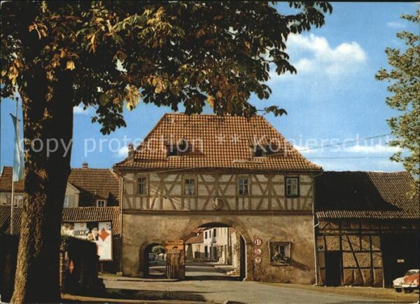 Hofheim Unterfranken Gossmannsdorfer Tor